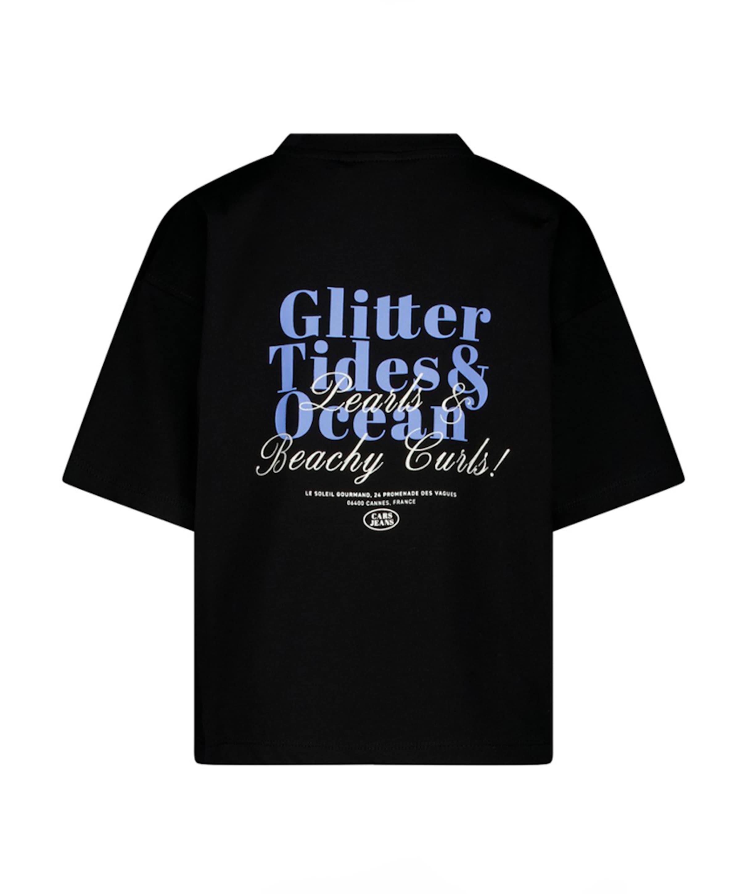 Cars Jeans Meisjes T-shirt zwart
