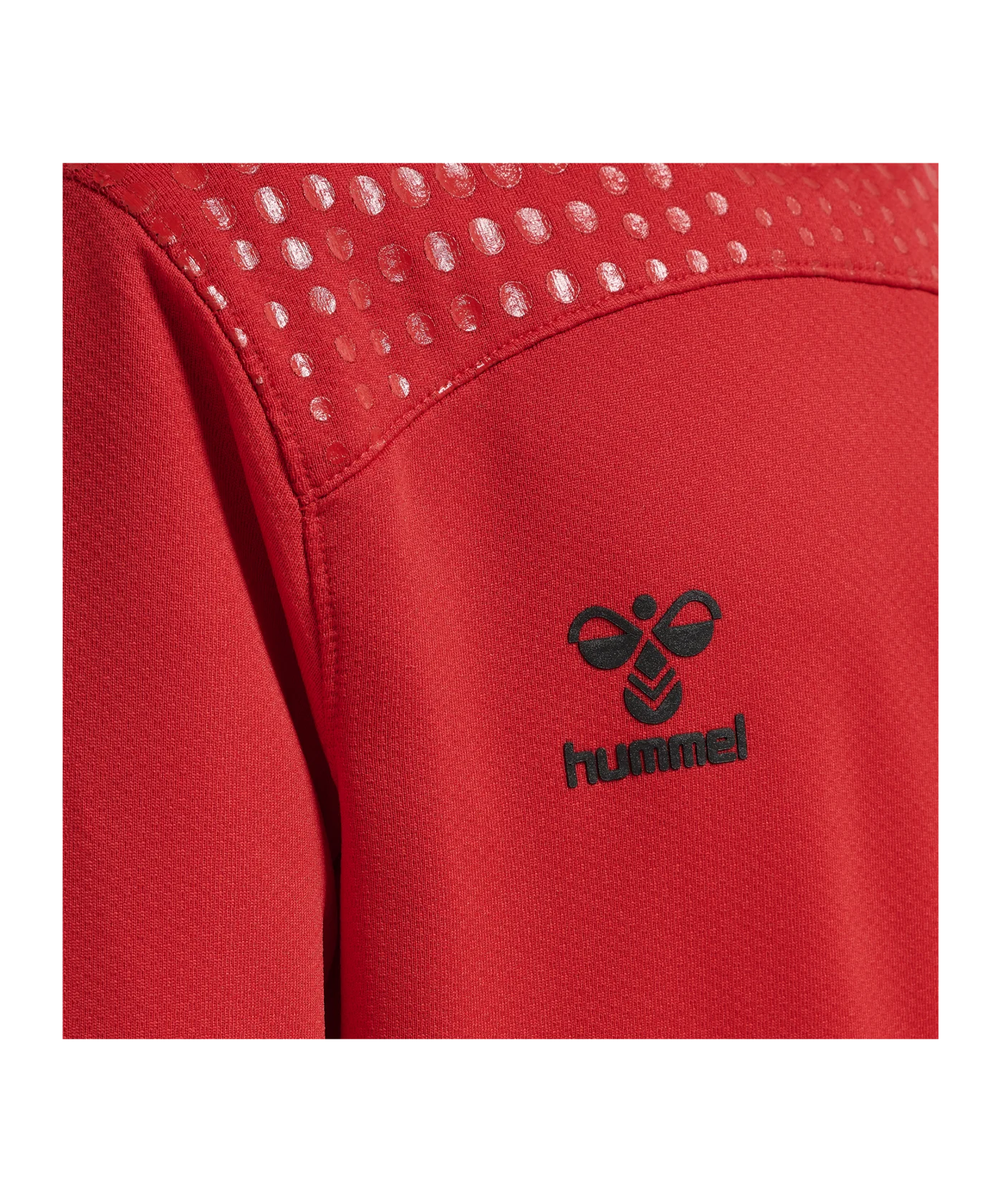 Hummel hmlLEAD Poly Hoody Kids Rot F3062