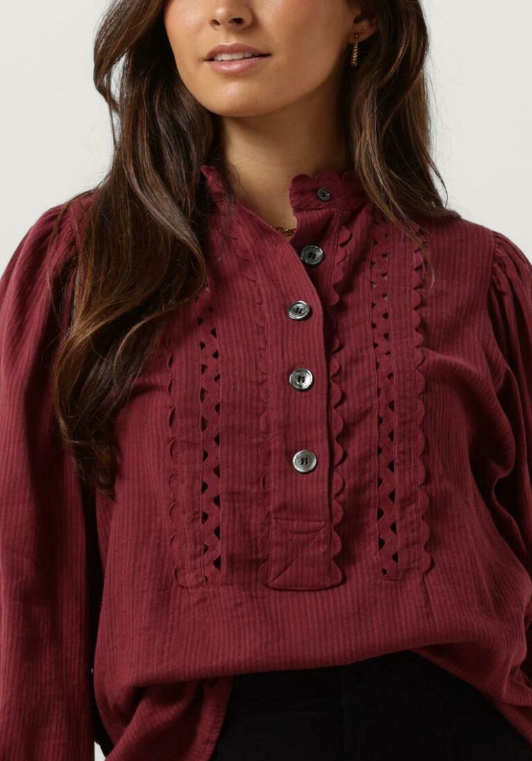 ANTIK BATIK bordeaux antik batik blouse aya blouse
