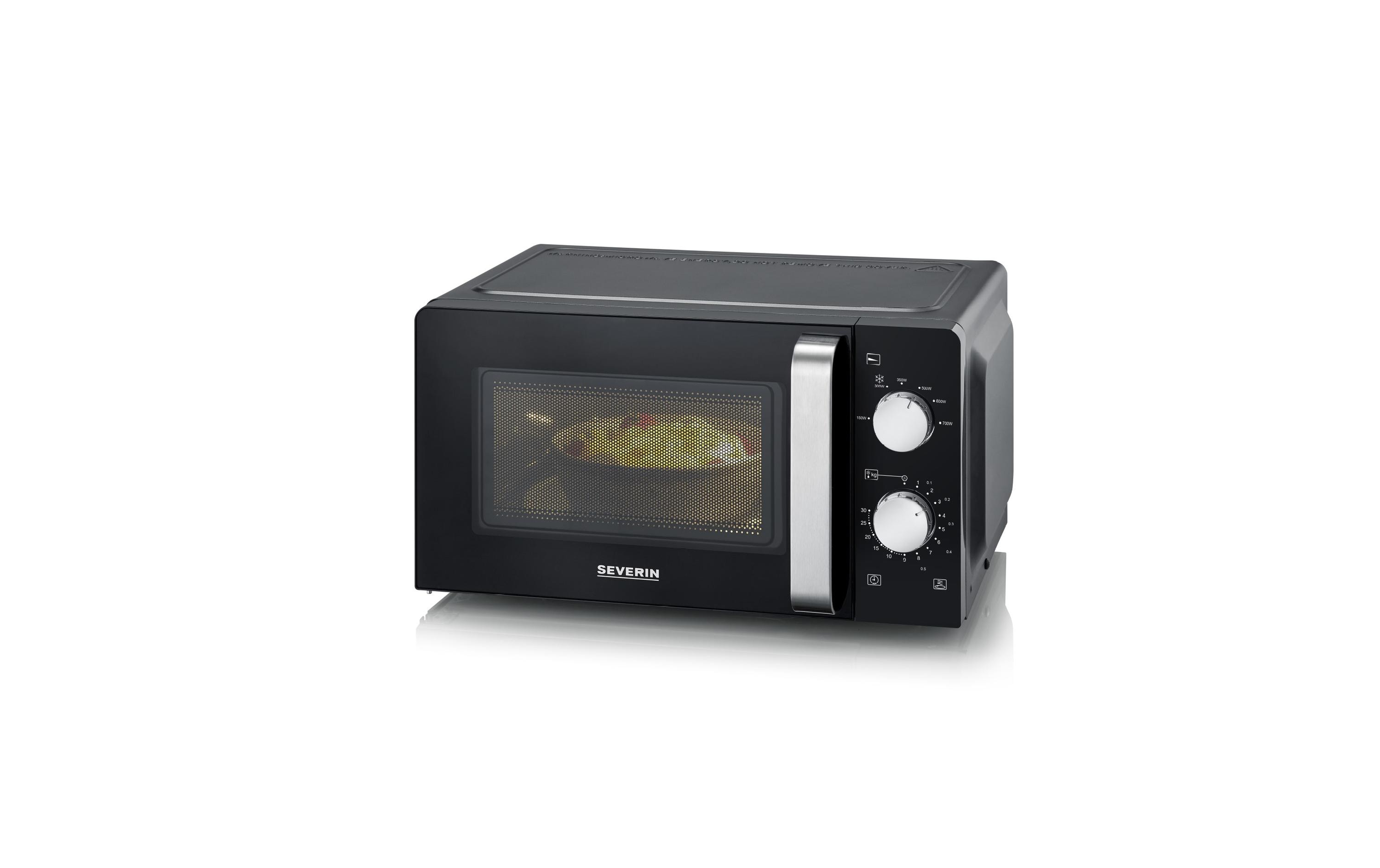 Mikrowelle MW7886 SchwarzMikrowelle mit einer Leistung von 700 Watt