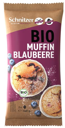 Schnitzer BIO Muffin Blaubeere glutenfrei