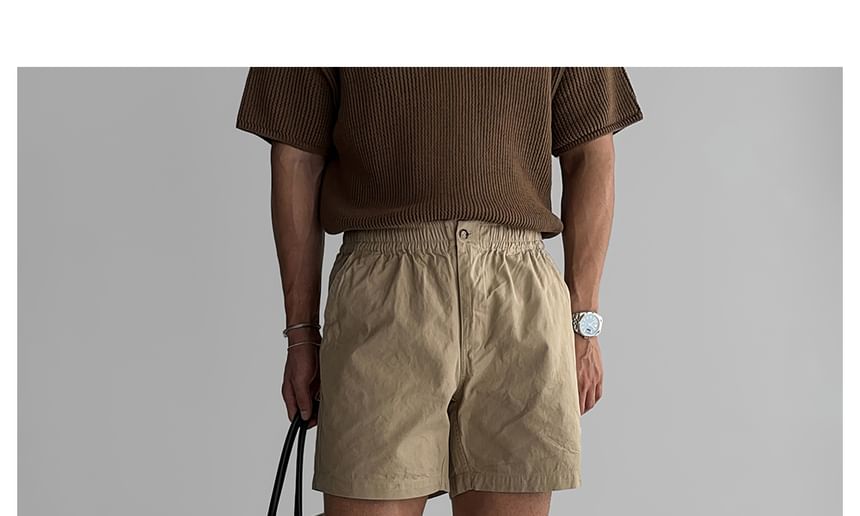 mopagrati - Effen shorts met elastische taille