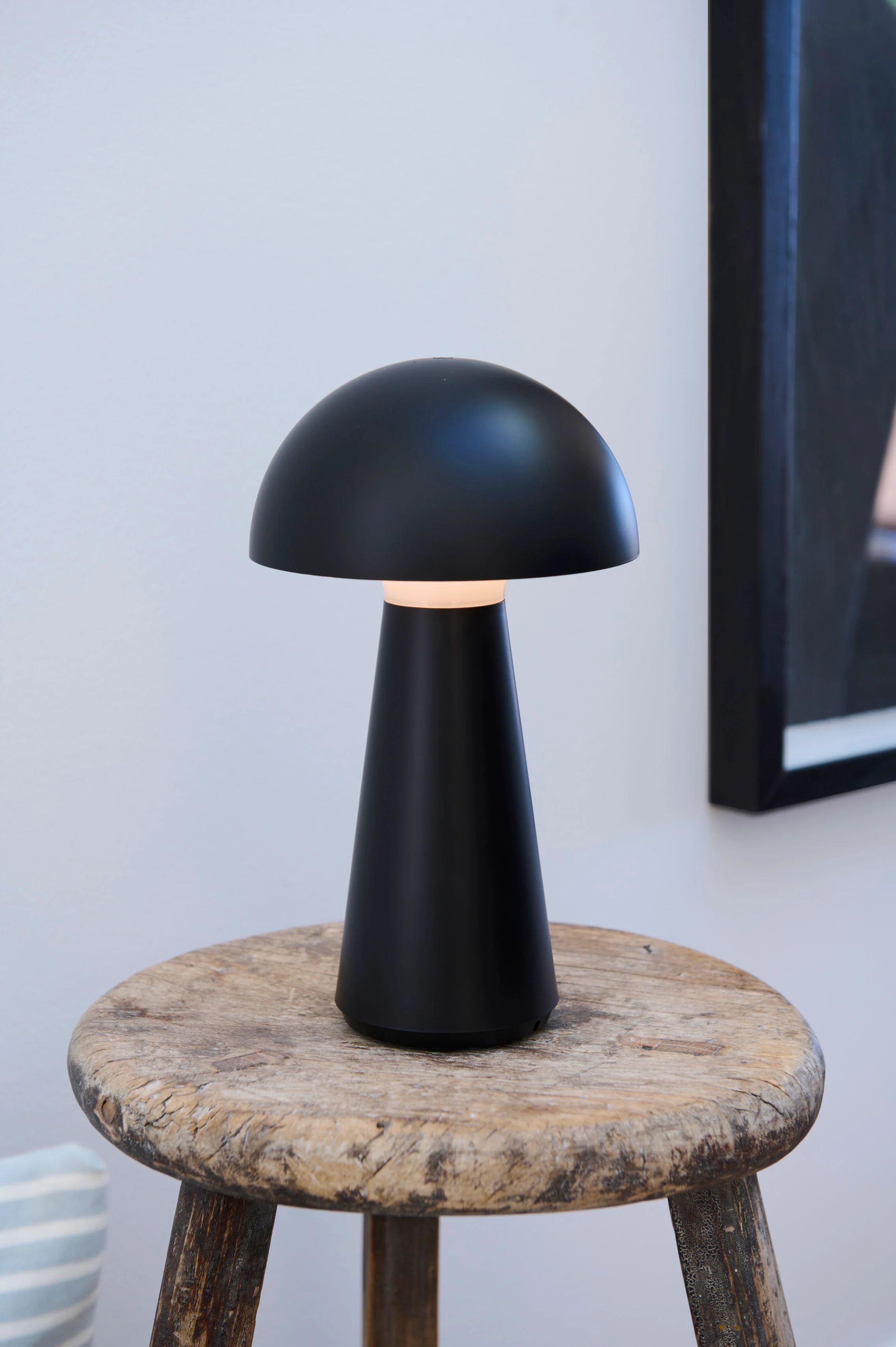Sirius  Sam lampe, sort - H28 cm.