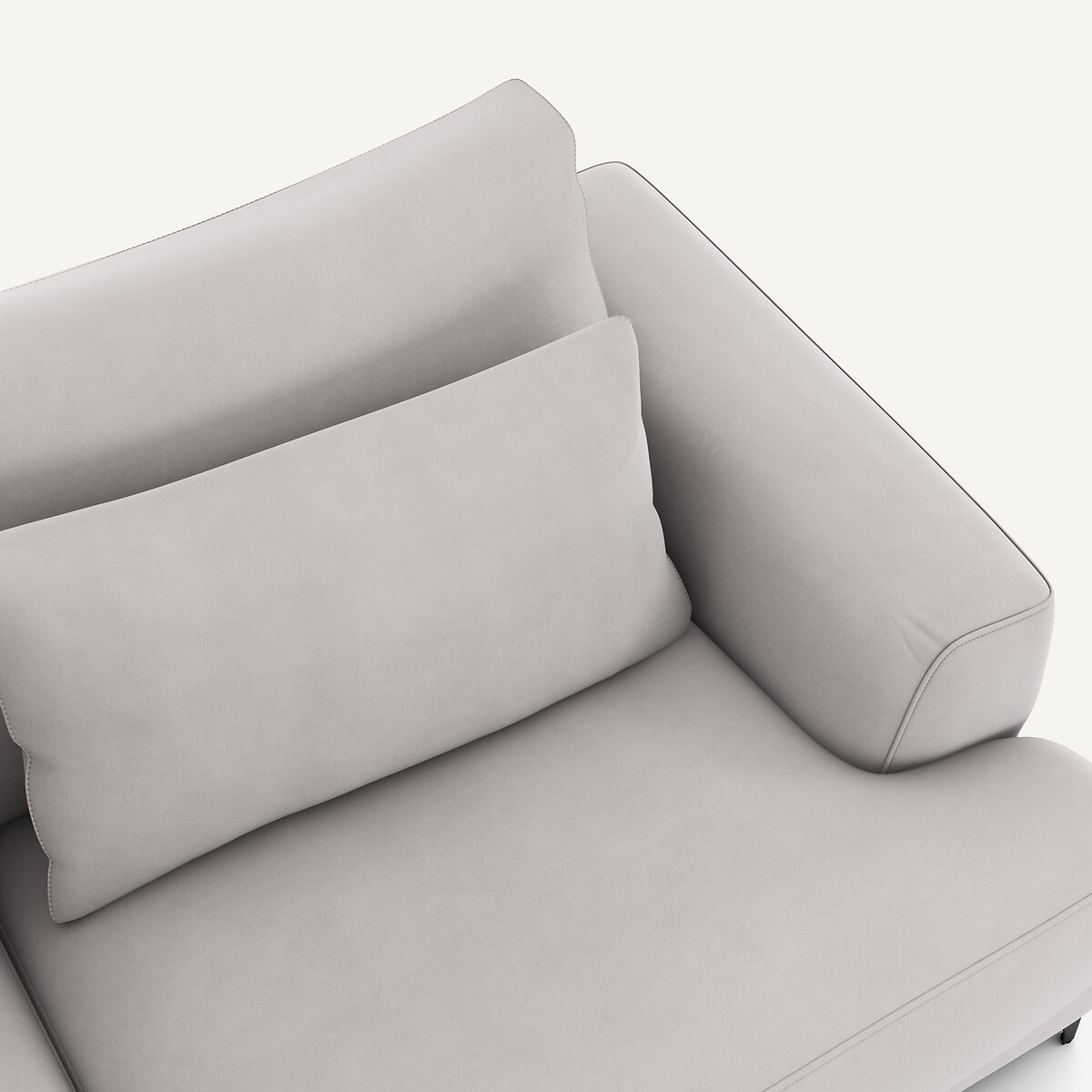 AM.PM<br>Sofá-cama de 3 lugares em veludo, Marsile