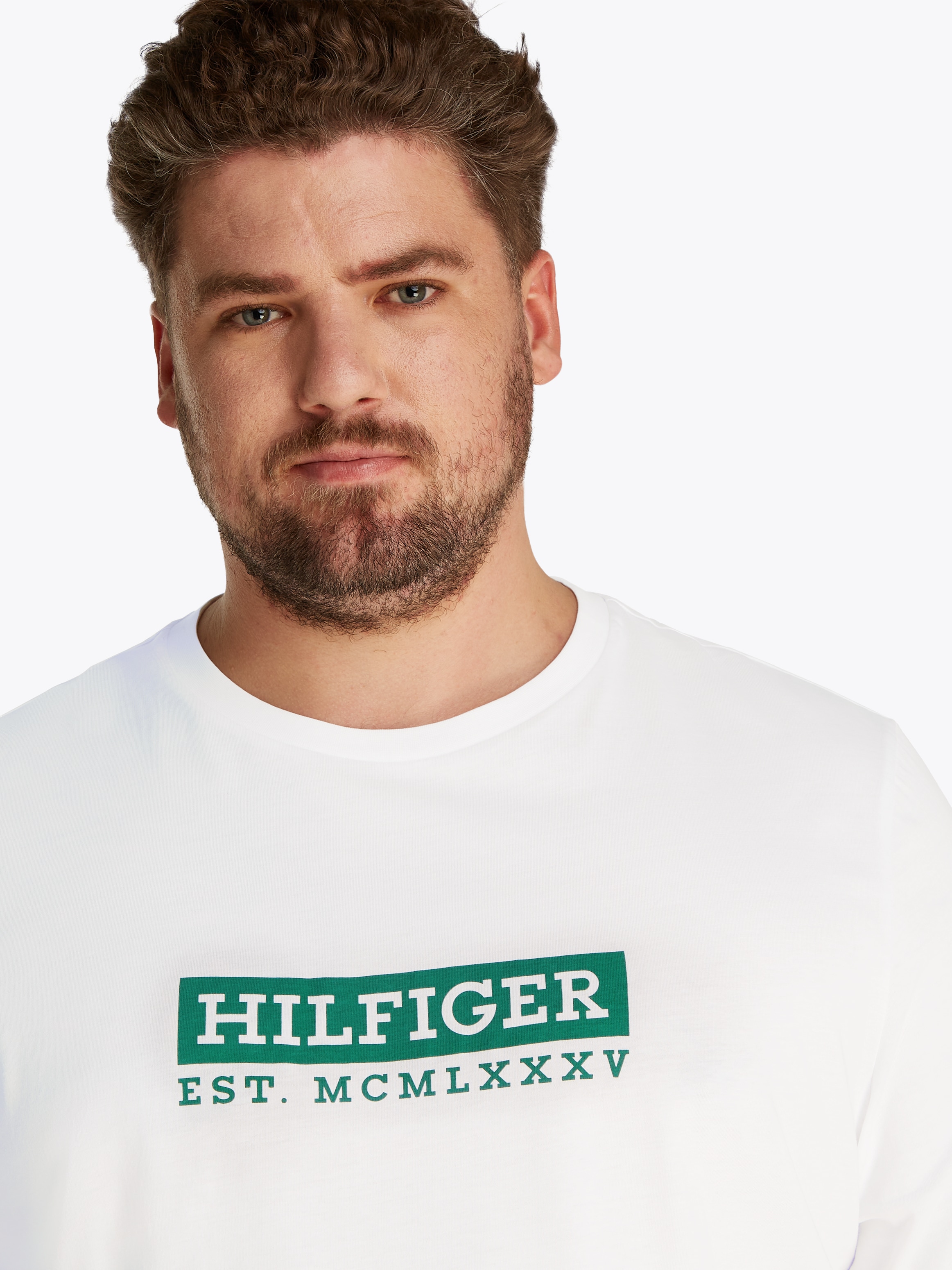 Tommy Hilfiger Big & Tall Kurzarmshirt »BT-COLOUR TO COLOR GRAPHIC TEE-B« Grosse Grössen