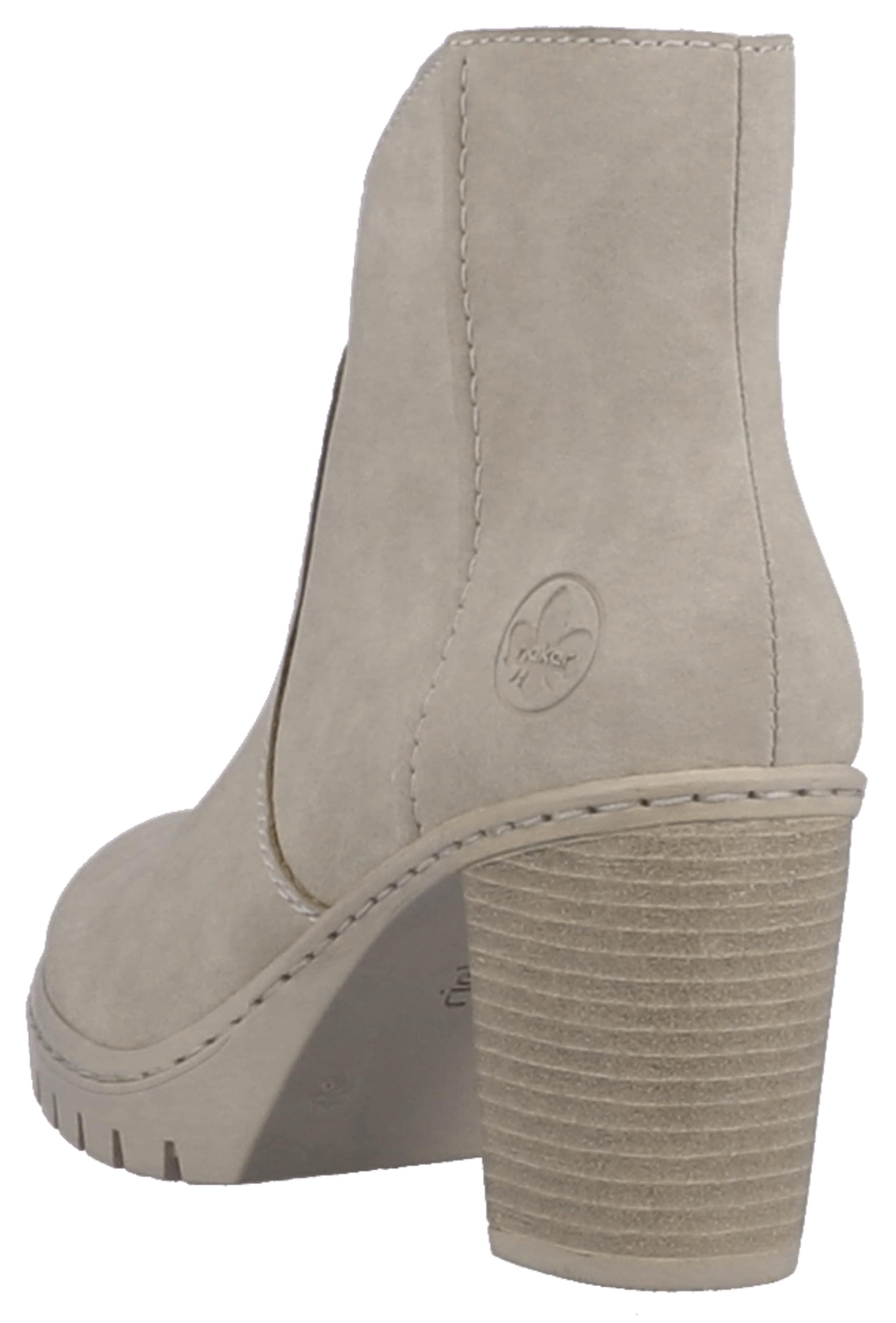 Rieker Ankleboots  Stiefelette, Plateauboots, Blockabsatz, in eleganter Optik