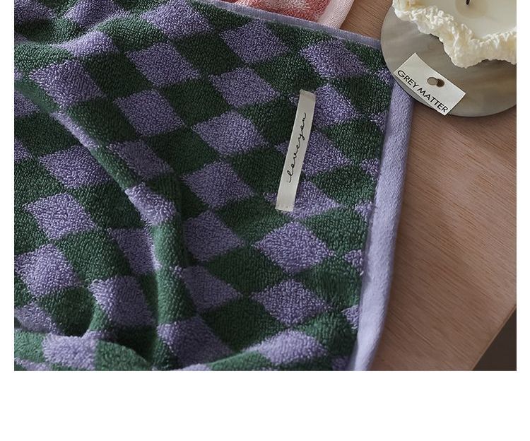 Chiseoul - Argyle badhanddoek