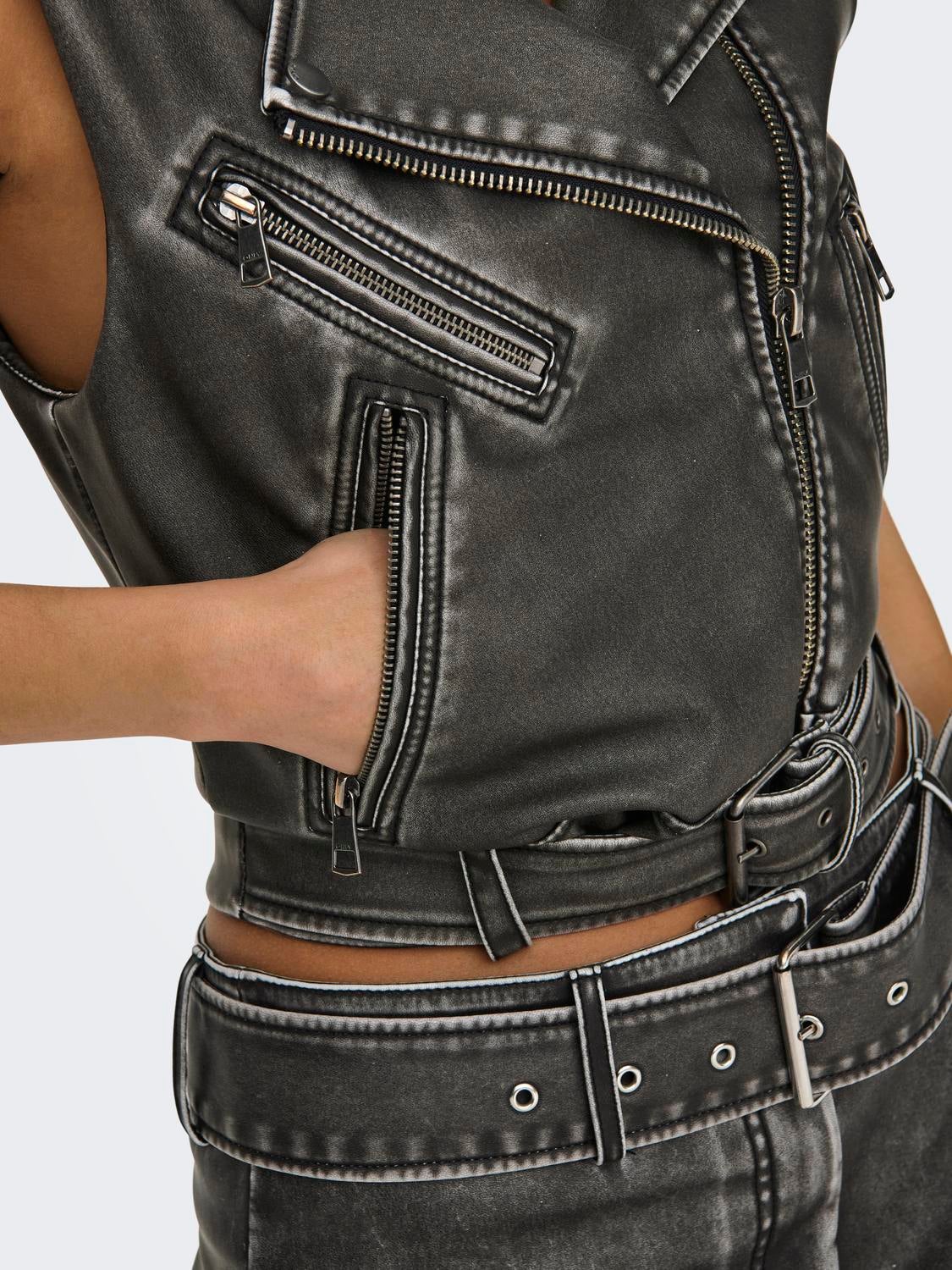 ONLHALLI Weste Black