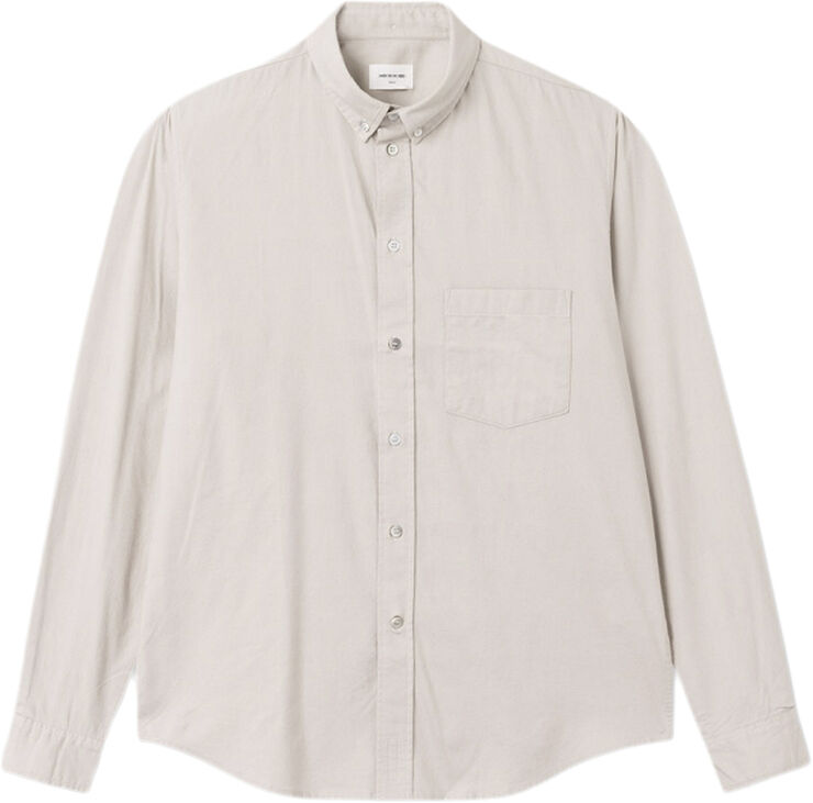 Wood Wood Adam classic flannel shirt Light sand