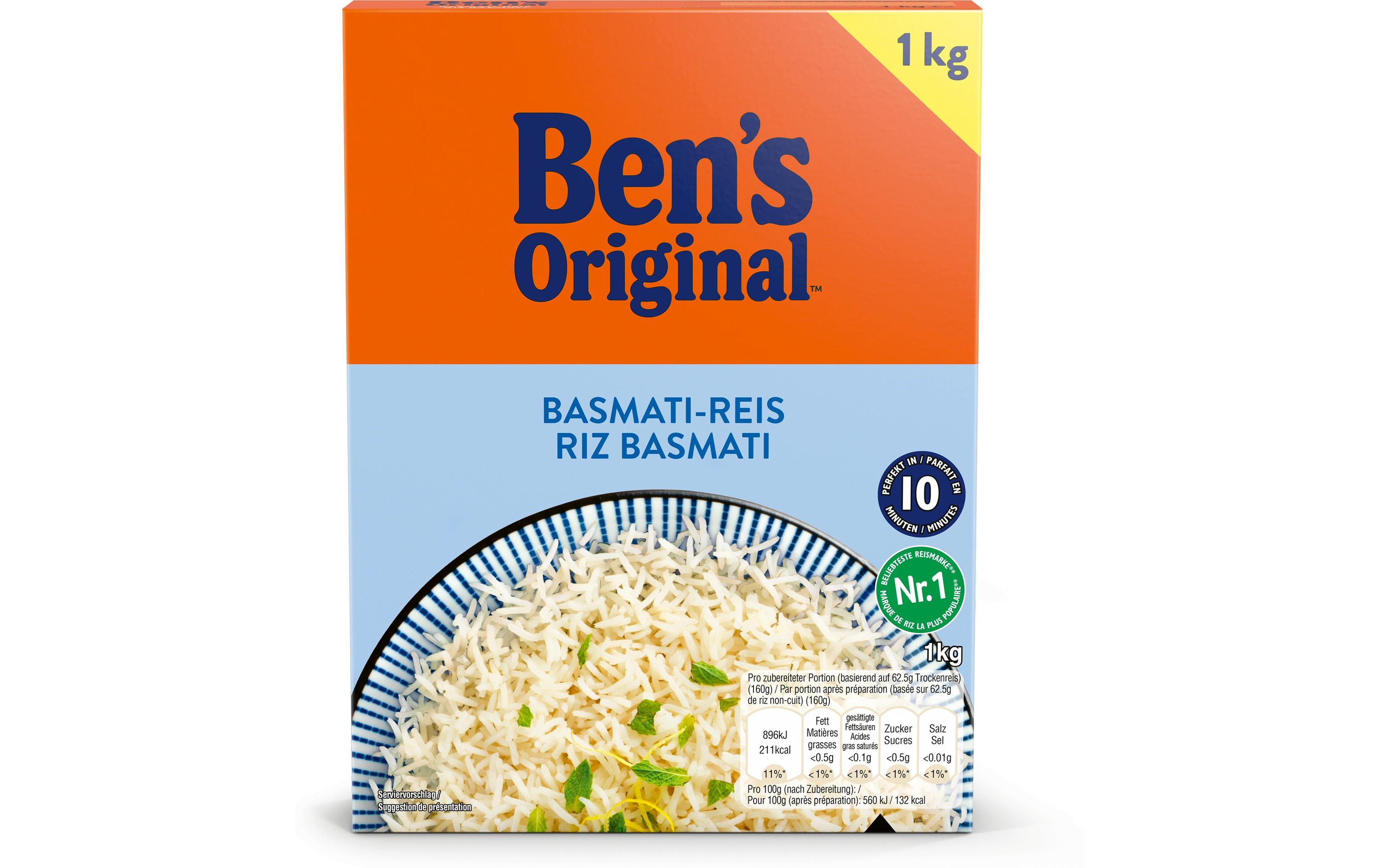 Reis Basmati 1 kgDer Duftende