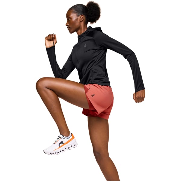 Veste running ON RUNNING CLIMATE ZIP HOODIE W BLACK