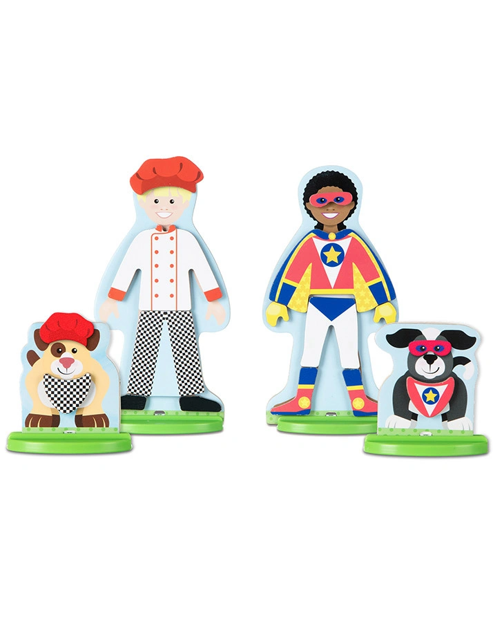 Magnet-Spielzeug DRESS-UP – BERUFE