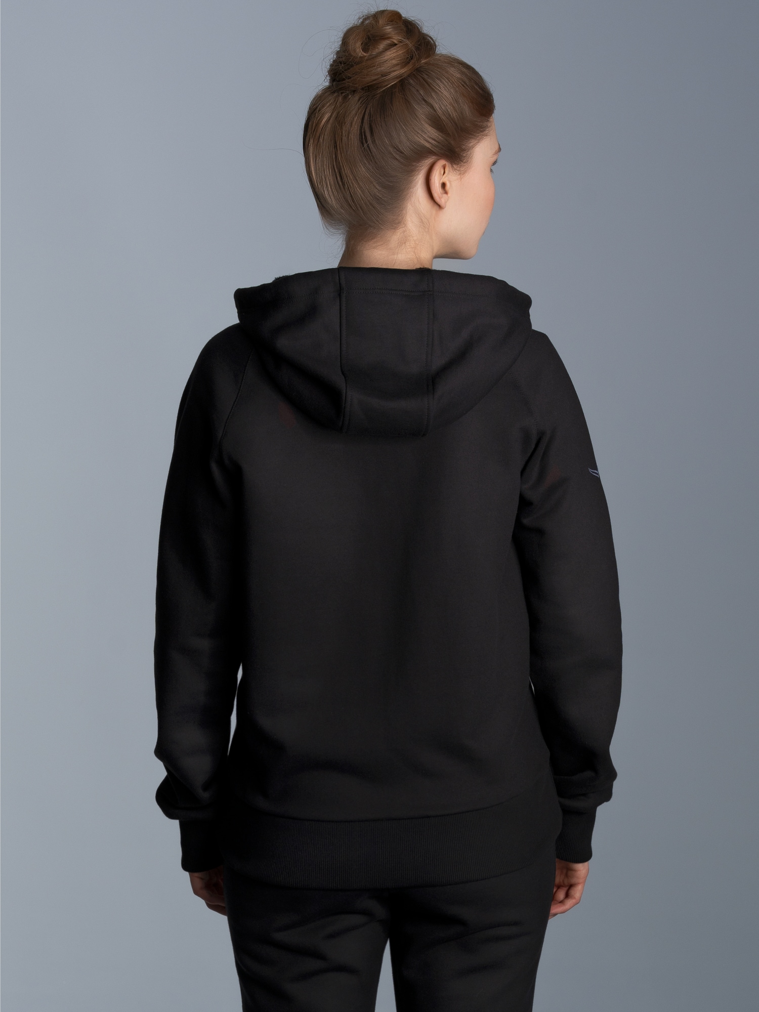 Sweatjacke mit KapuzeSchwarz