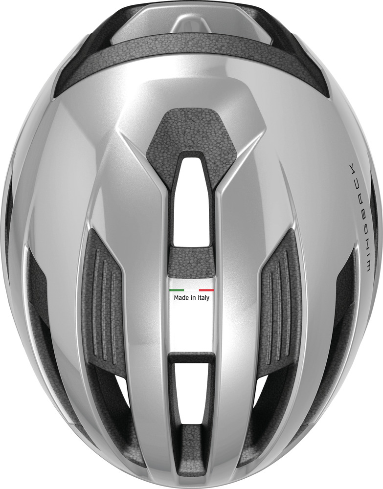 ABUS WingBack Cykelhjelm Gleam Silver