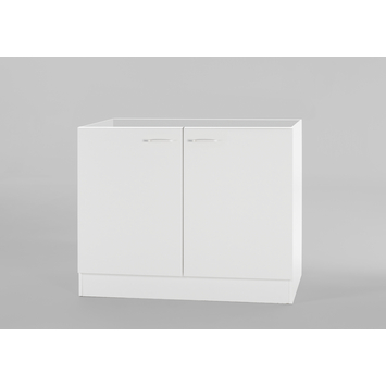 Klassik 50 spoelkast 100-6 wit 100 cm