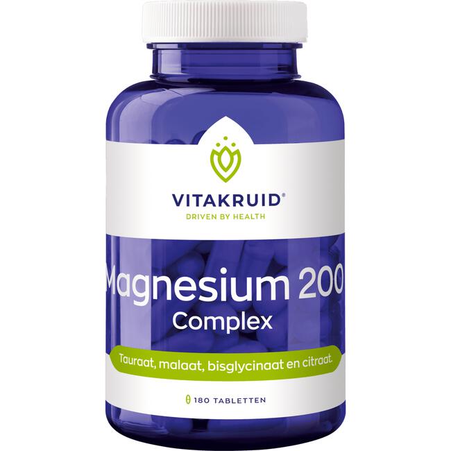 Vitakruid Magnesium 200 Complex® - 180 tabletten
