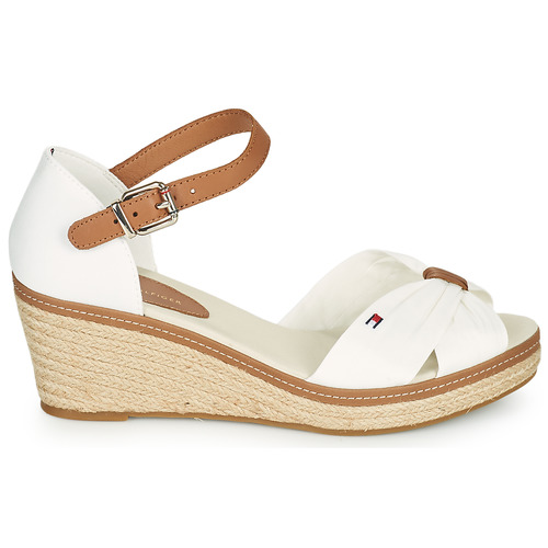 Tommy Hilfiger - ICONIC ELBA SANDAL - Blanc
