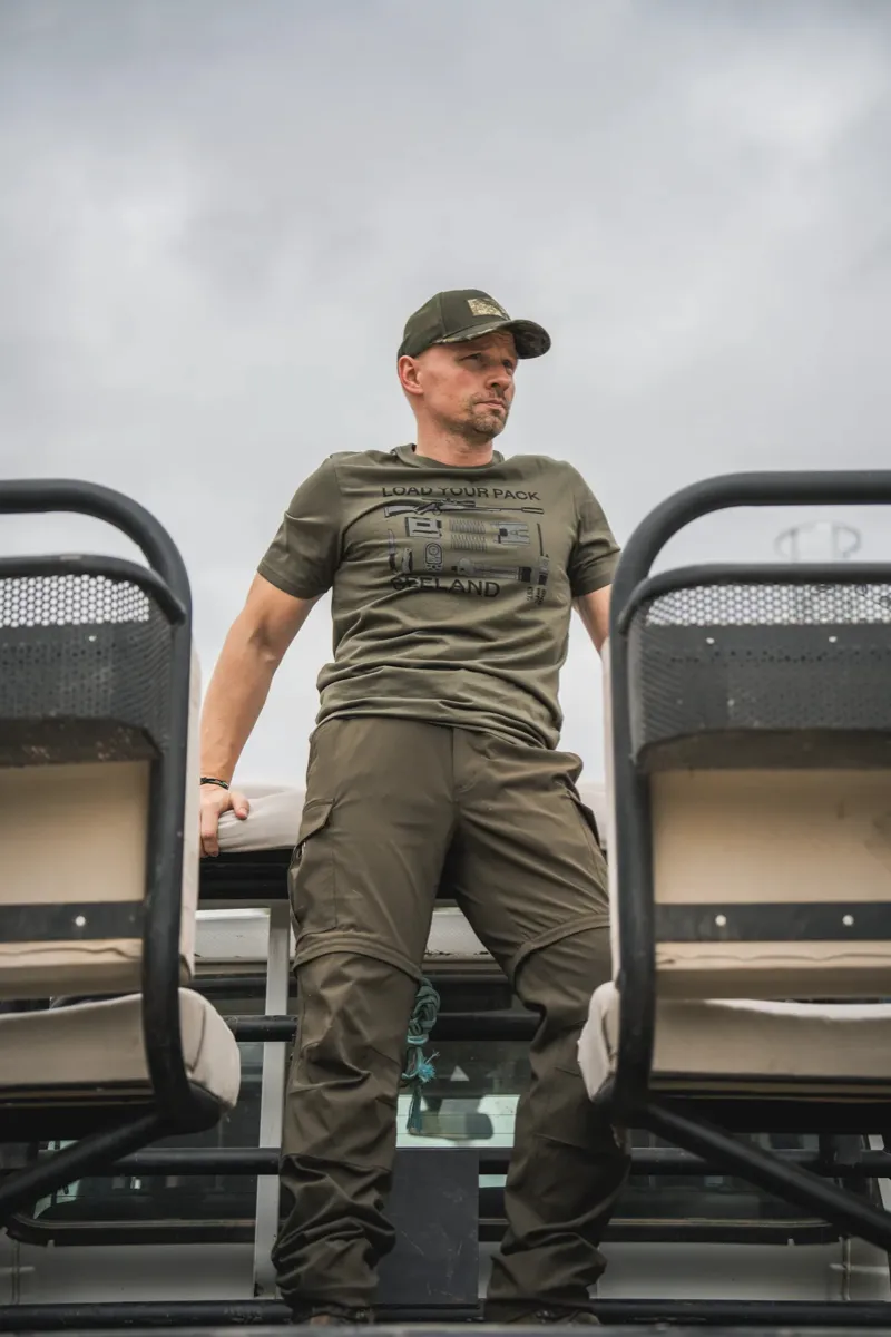 Seeland Birch Zip-Off Trousers Grizzly Brown