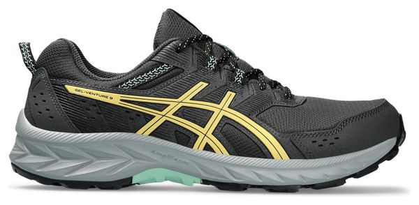 Chaussures de Trail Running Asics Gel Venture 9 Gris Jaune