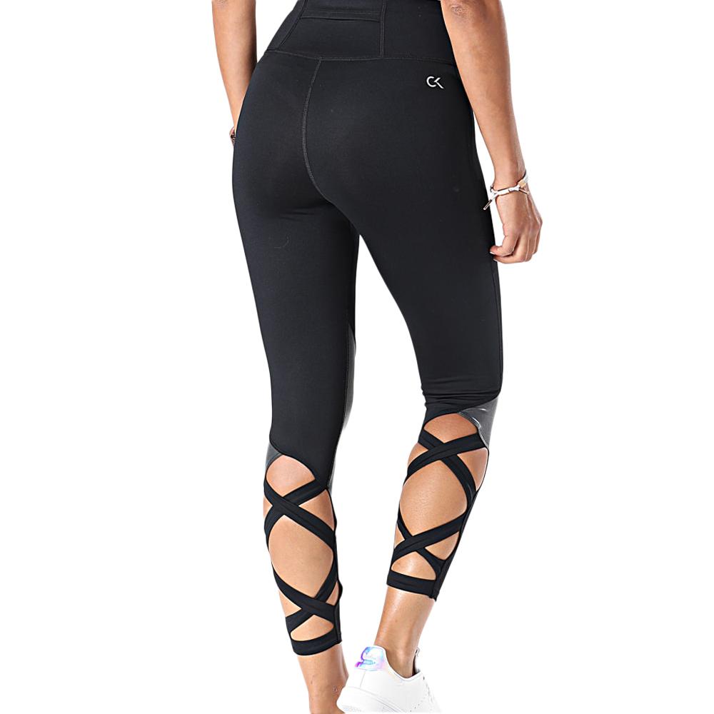 Legging Noir Femme Calvin Klein 00GWT1L661