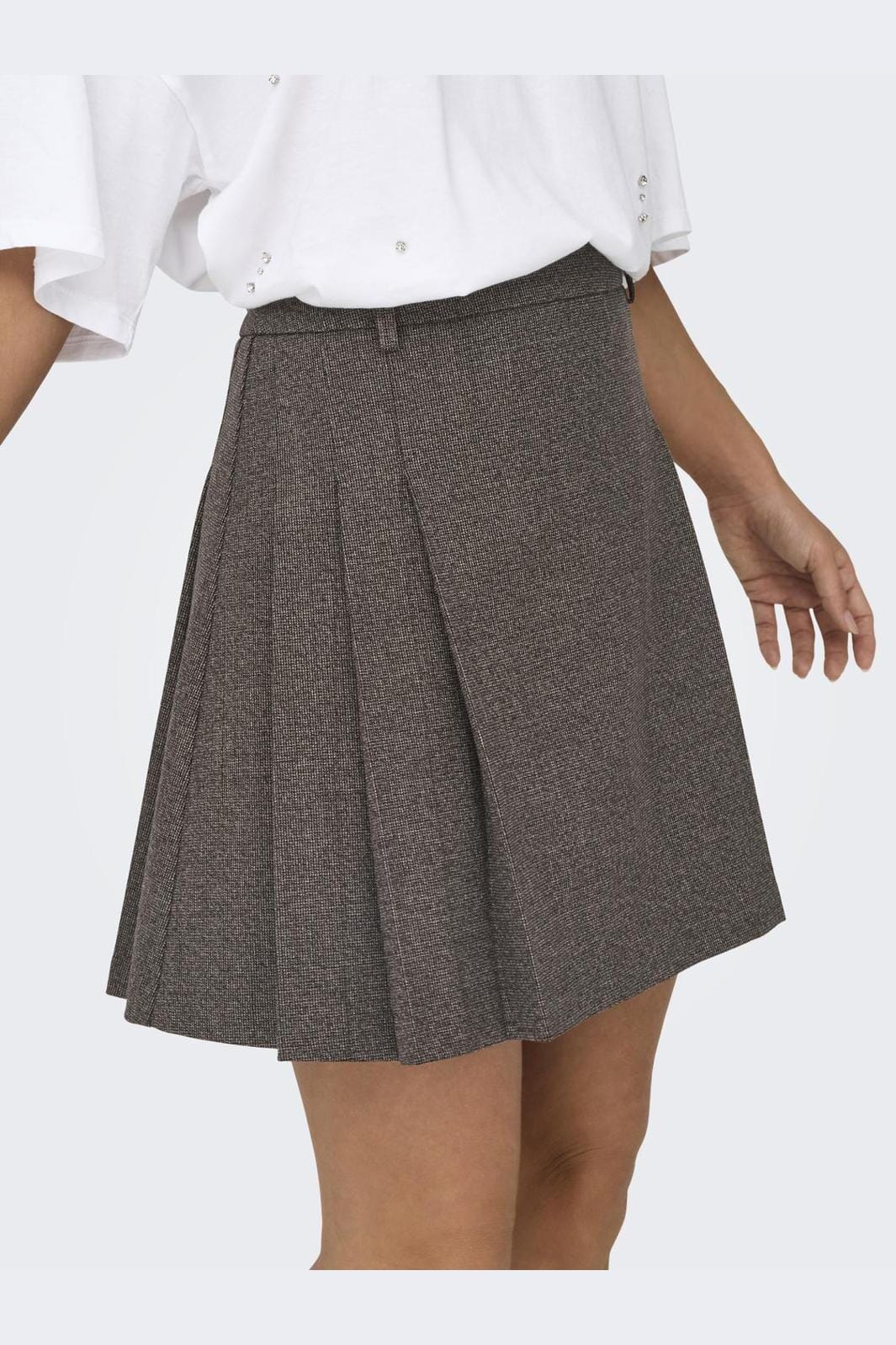 Only Onldell Mel Pleat Skirt Tlr