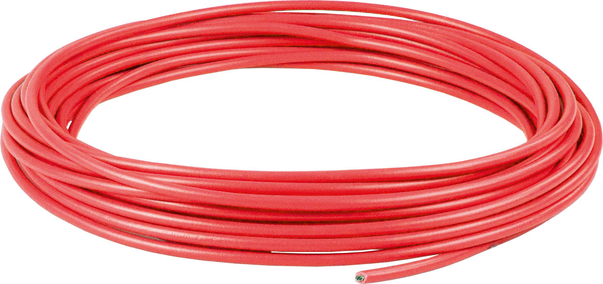 Flexible Aderleitung Rot 1,5 mm² Länge 5 m