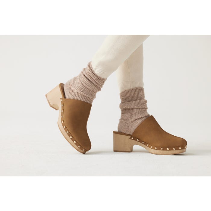 inSua THE COLLECTION-Sokken spikkels wool silk - Insua The Collection