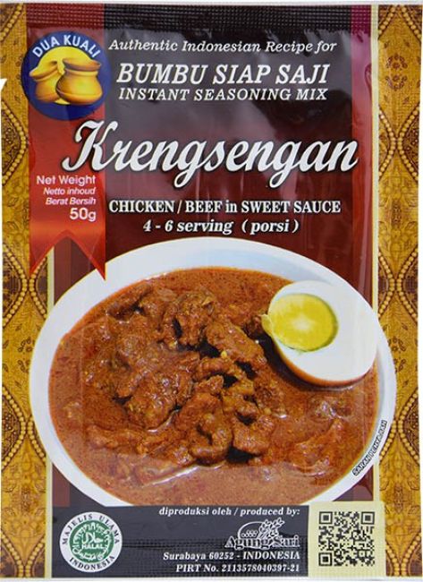 Dua Kuali Krengsengan 50g