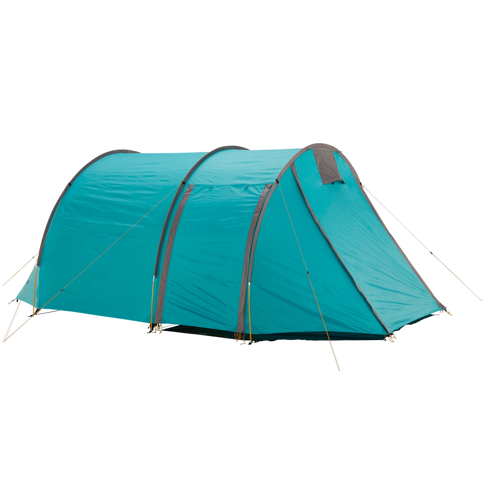 GRAND CANYON Tunelzelt Robson 4 Personen Zelt Familien Camping Leicht Vorraum Farbe: Blue Grass