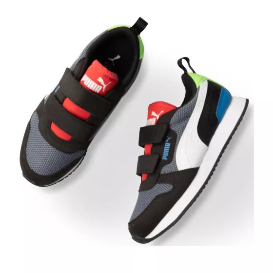 Baskets NOIR PUMA R78 Boy PS