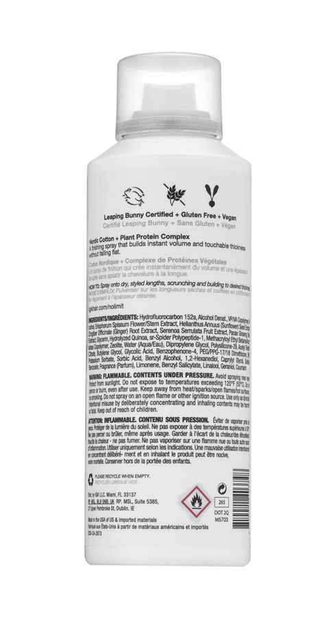 IGK No Limit Dry Volume & Thickening Spray 177ml