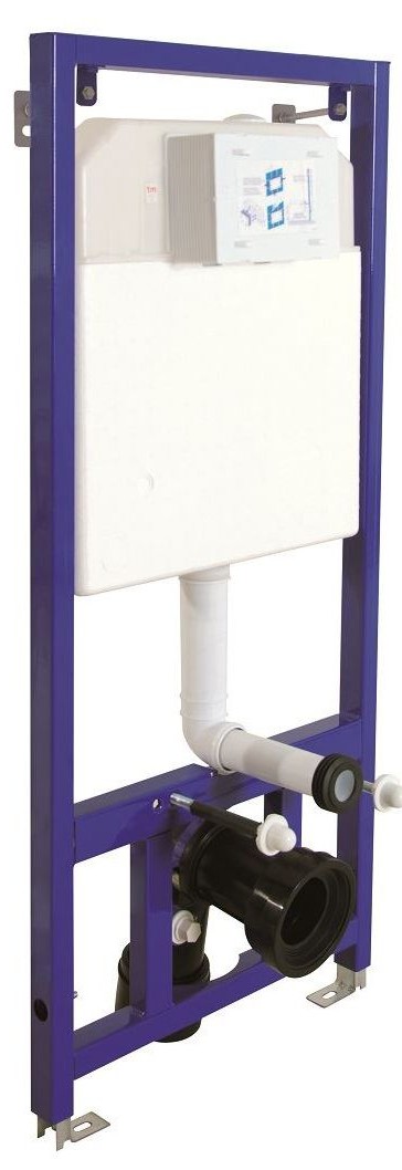 Sanigoods Andes toiletset met Saniclear Itsie randloos toilet zwart mat