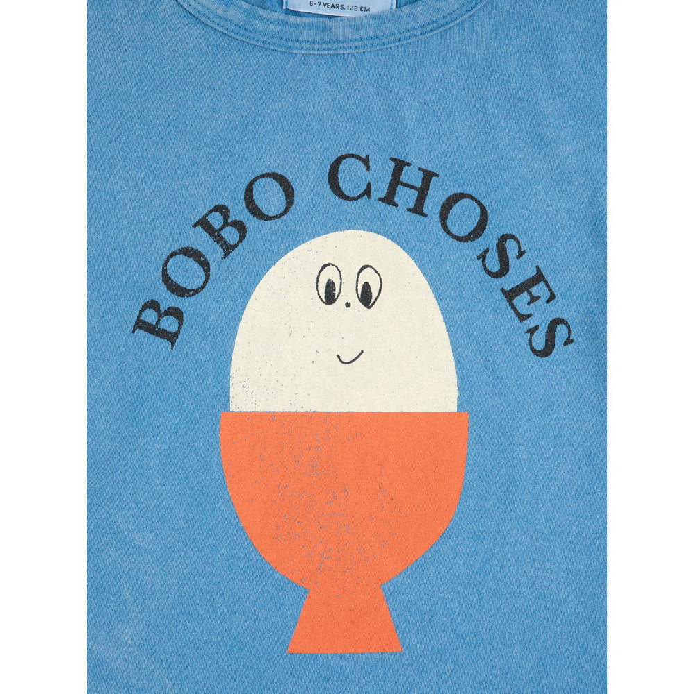 Køb Bobo Choses Lys Blue Morning Egg T-Shirt
