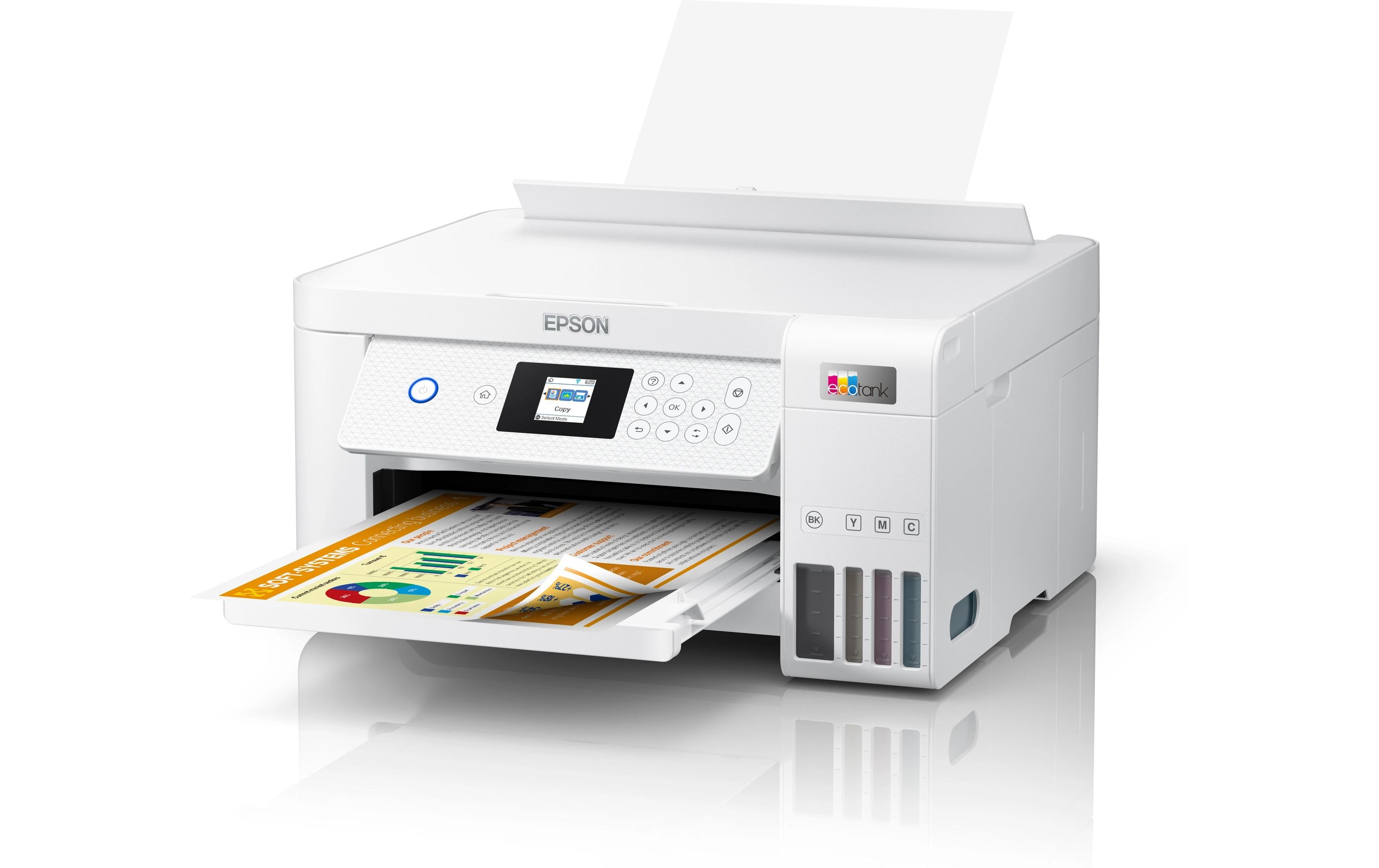 Multifunktionsdrucker EcoTank ET-2856<br>3-in-1-Multifunktions-Tintenstrahldrucker mit Ecotank-System