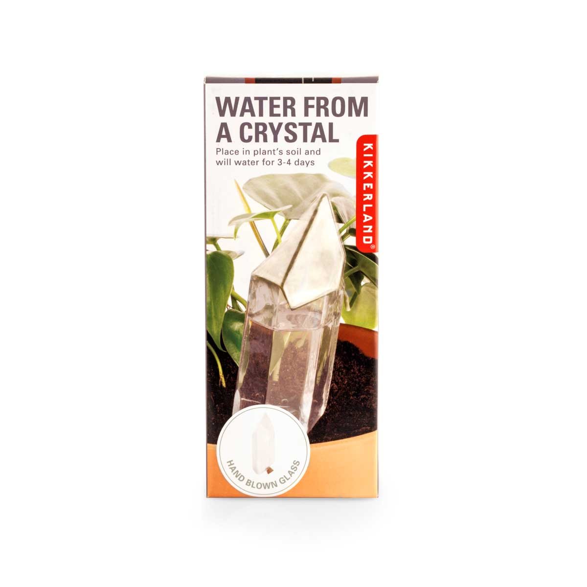 Water from a crystal