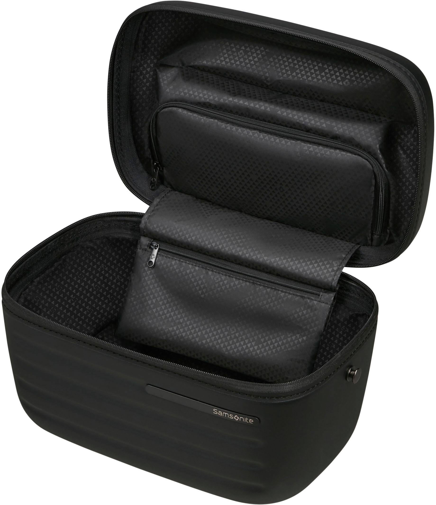 Samsonite Beautycase »STACKD Beauty Case, black, 25 cm« Beauty-Bag Beautybox Schminketui Kosmetikbox