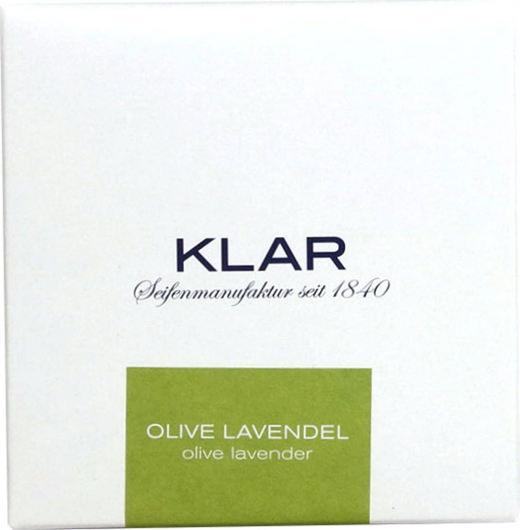 KLAR  Haar- & Körperseife Olive & Lavendel, 250 g