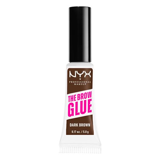 NYX Professional Makeup The Brow Glue Instant Brow Styler, 04 Dark Brown