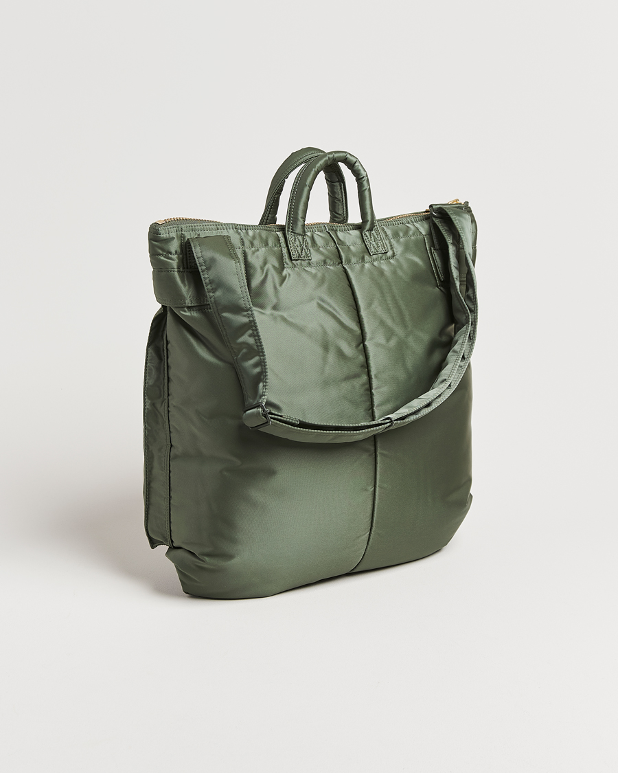 Porter-Yoshida & Co. Tanker Helmet Bag Sage Green