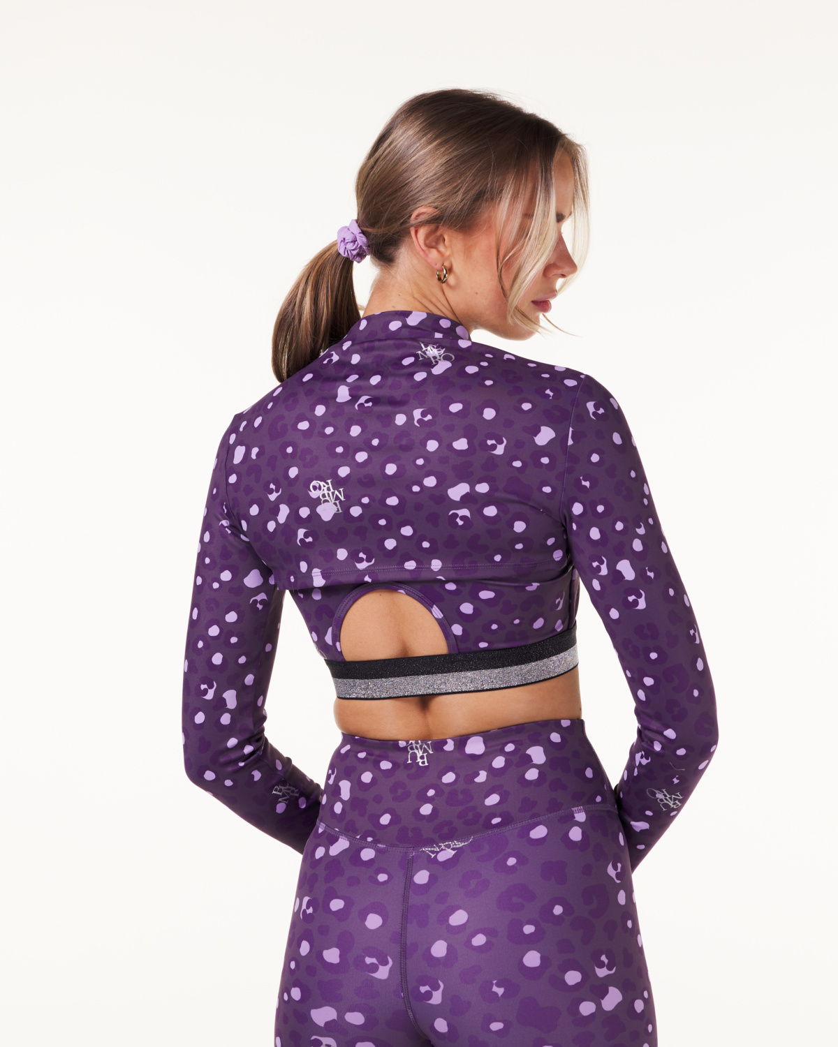 Bumpro Celebrate Super Crop LS Purple Leo