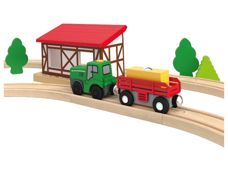 Houten treinbaanset