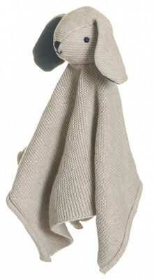 Teddykompaniet Teddy Baby Koseklut Hundemønstret, Beige
