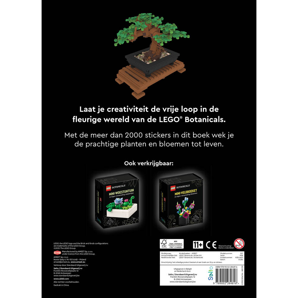 LEGO Botanicals stickerboek