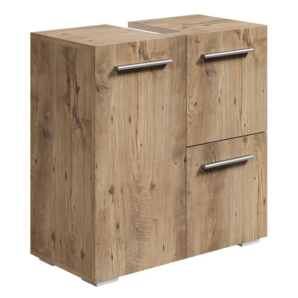 Badplaats Wastafel Onderkast Mars 60 x cm x 60 cm - Kastanje Eiken -