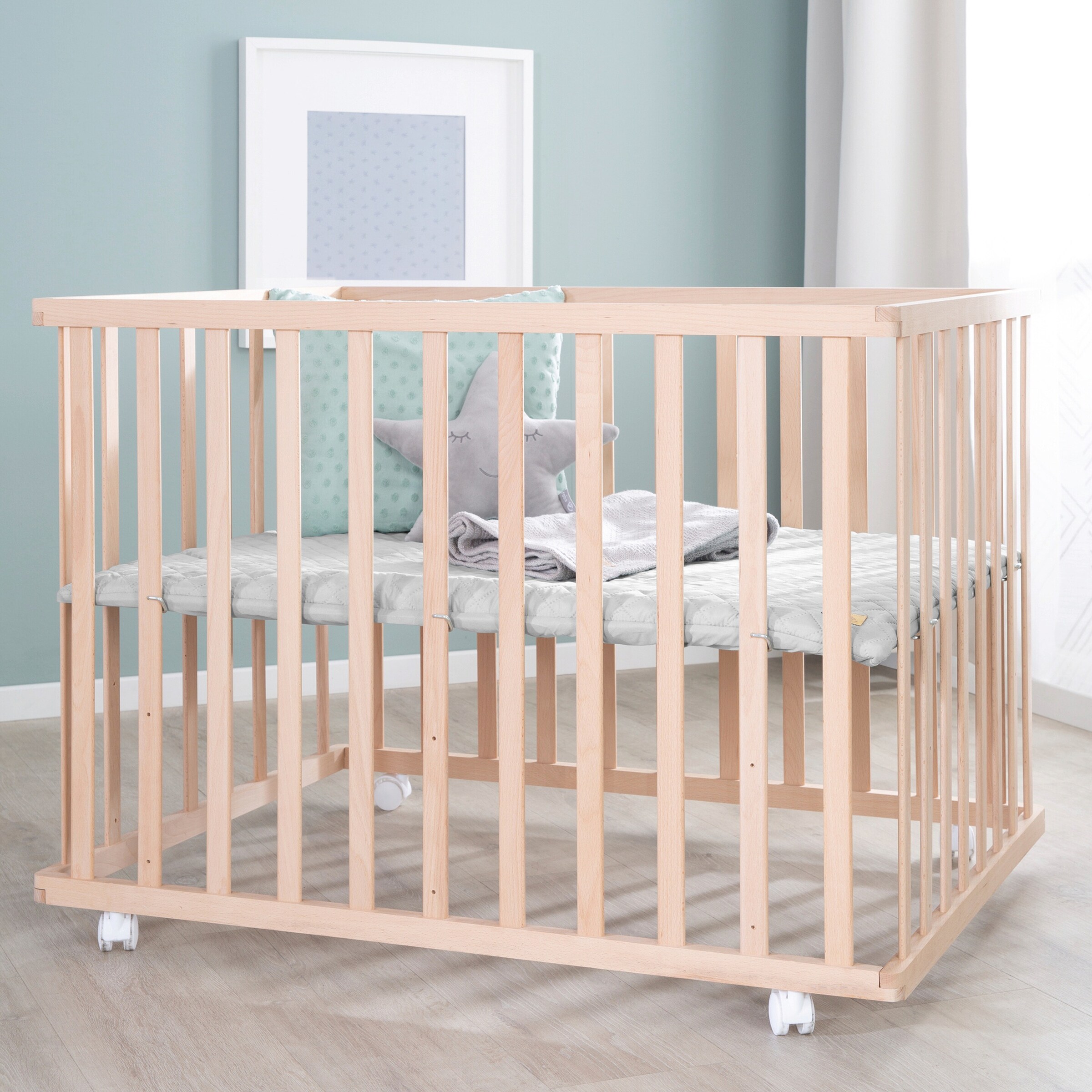 roba Laufgitter 100x75 roba Style grau