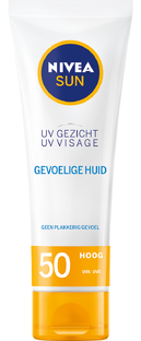 Nivea Sun Face Sensitive Gezichtszonnecrème SPF50 50ML