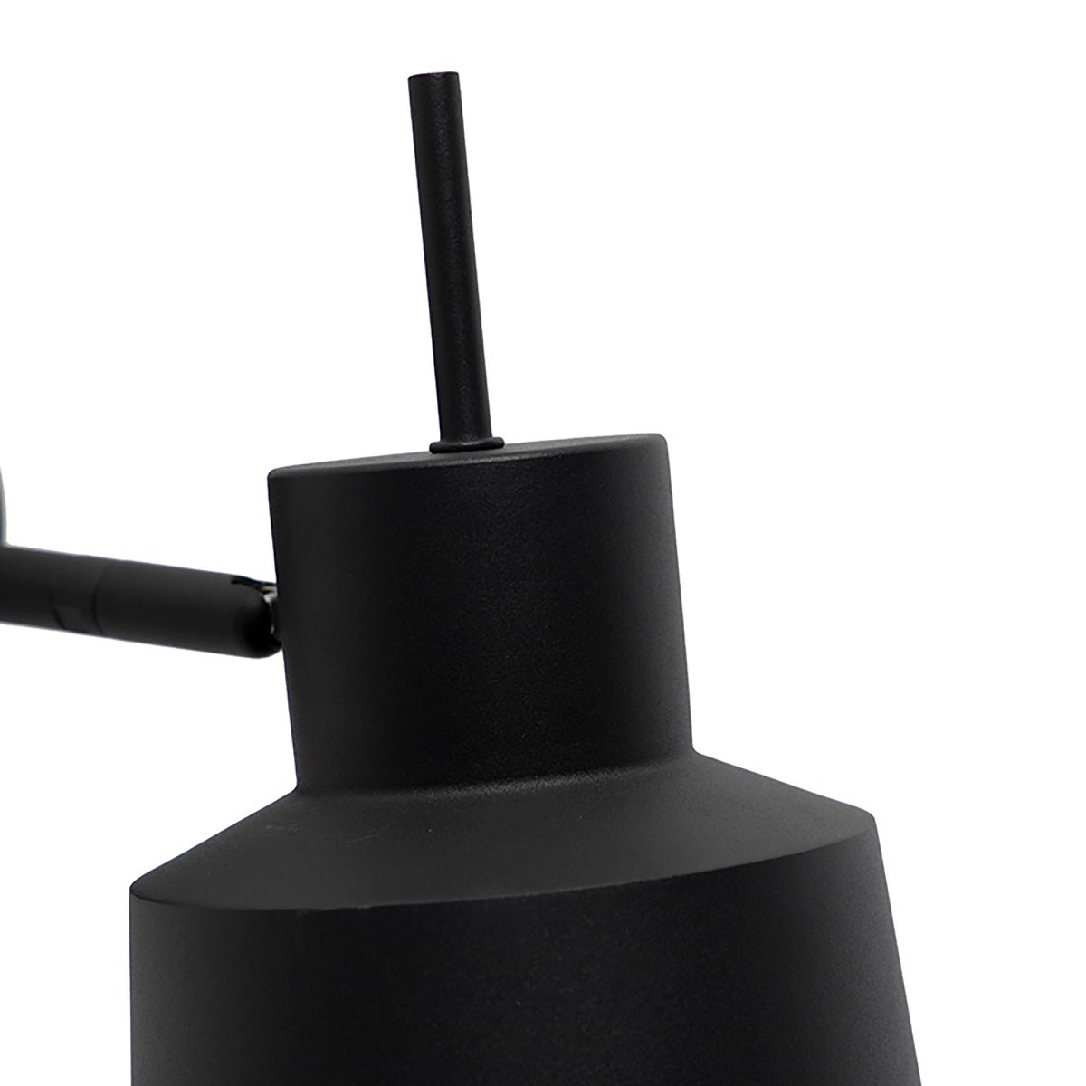Smart wandlamp zwart incl. Wifi A60 - Chappie