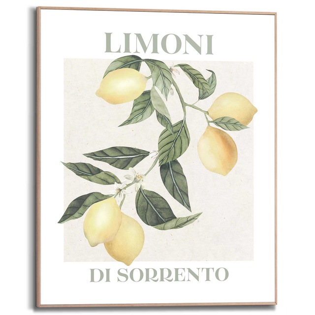 Reinders! Bild mit Rahmen »Limoni«