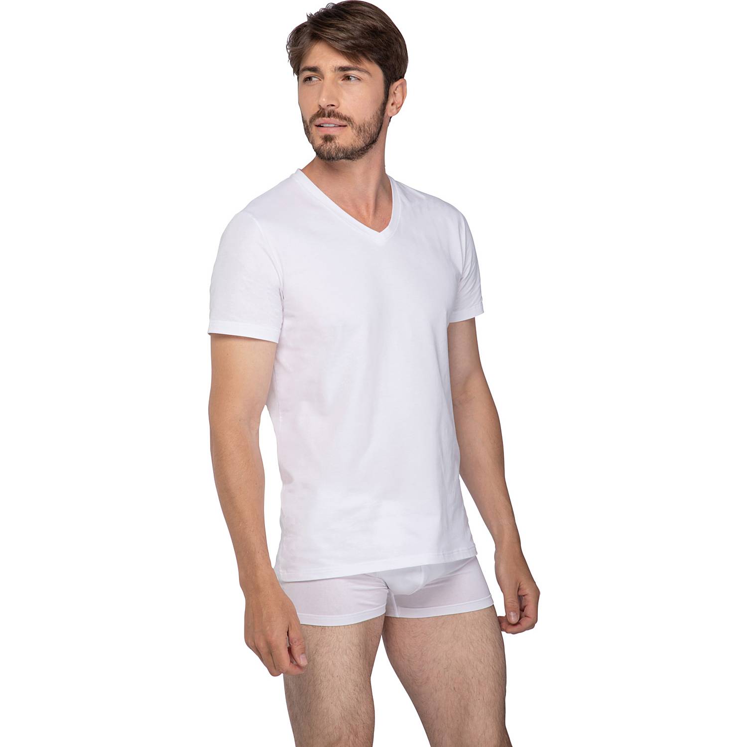 Ammann Bio Single-Jersey Herren-Unterhemd 1/2-Arm
