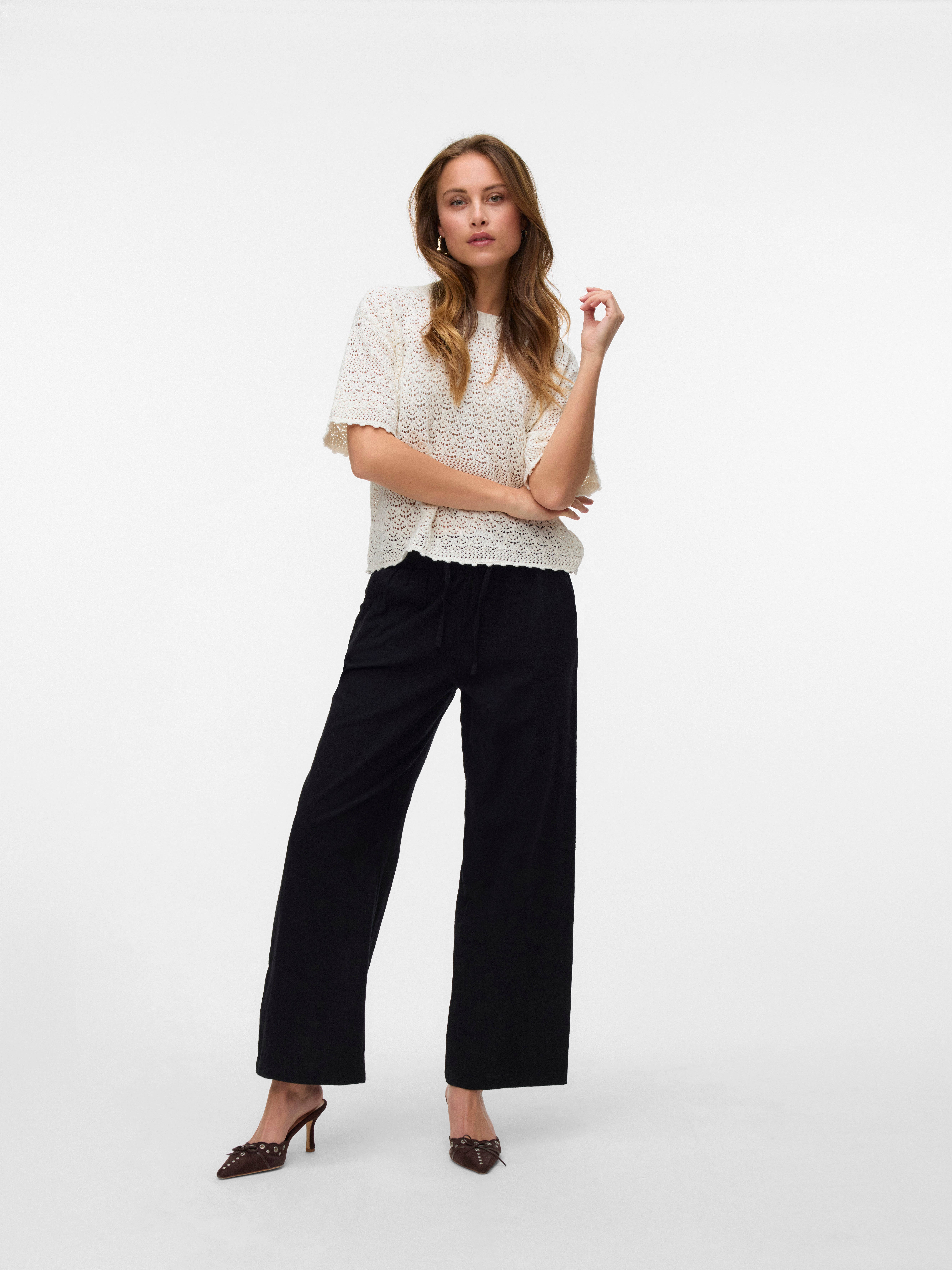 VMCAIA Mid waist Broek